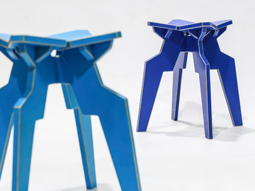 SPLICE - Low stool by Liqui Contracts - view 3